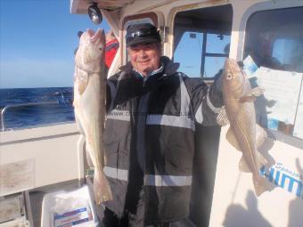 8 lb Cod by Dermot Faye from Northallerton.