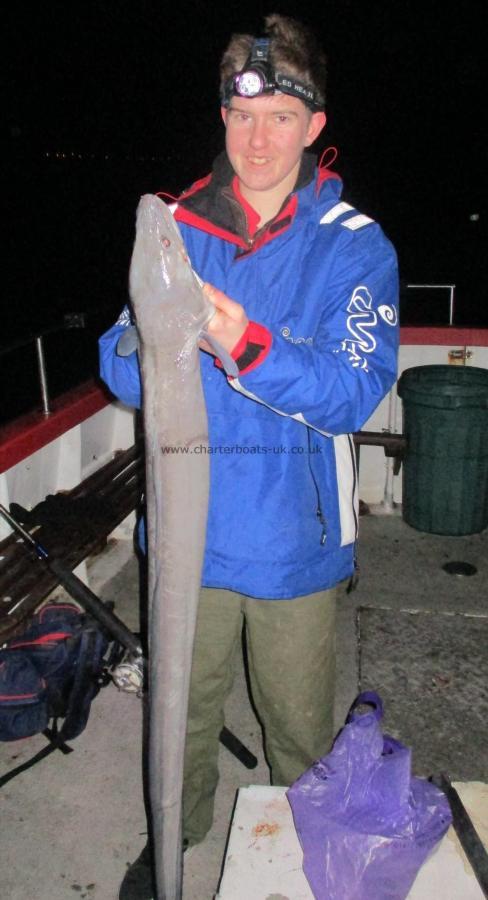 11 lb Conger Eel by Unknown