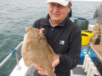 2 lb 4 oz Plaice by Jon Himpfen