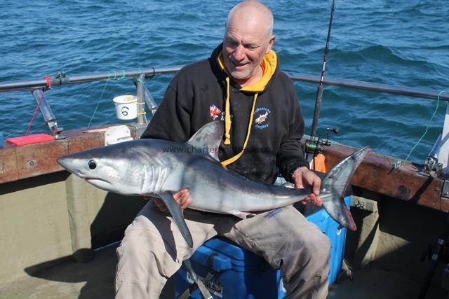 60 lb Porbeagle by Unknown