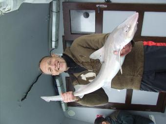 15 lb 3 oz Starry Smooth-hound by martin