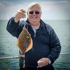 1 lb 3 oz Plaice by Roy Shipway