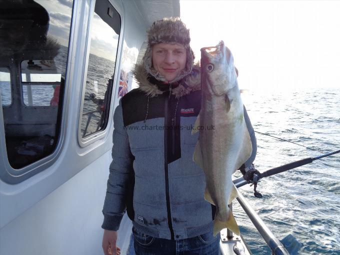 9 lb 4 oz Pollock by Zaimontas Lazdauskas