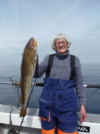 6 lb 8 oz Cod by Jan from Skipton Sea Anglers
