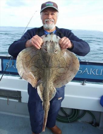 12 lb 8 oz Undulate Ray by Ian Youngs
