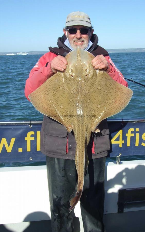 14 lb 8 oz Blonde Ray by Kevin Clark