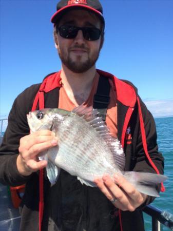 2 lb 8 oz Black Sea Bream by Dean Rowland