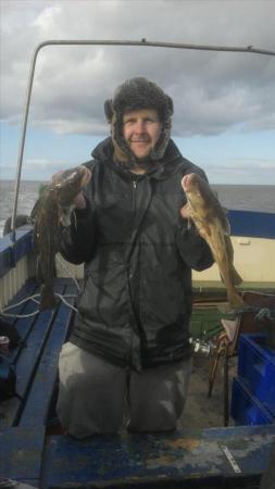 2 lb 3 oz Cod by Simon Haigh