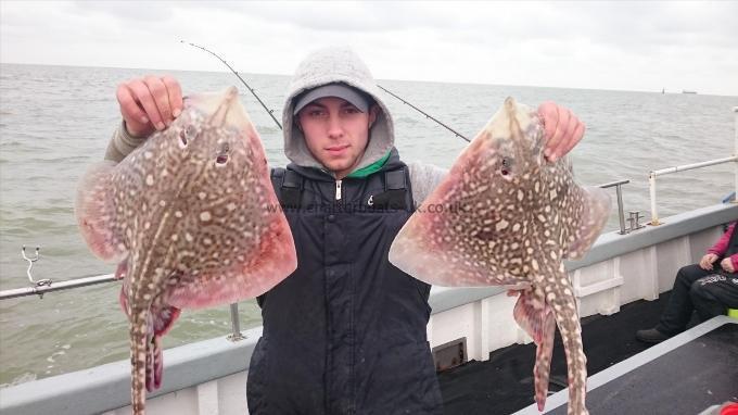 7 lb 8 oz Thornback Ray by Unknown