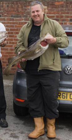 12 lb 3 oz Cod by Kev Sixsmith from Whitby.