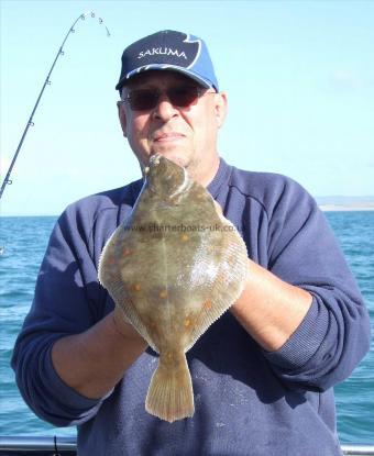 2 lb 4 oz Plaice by Russell Latimer