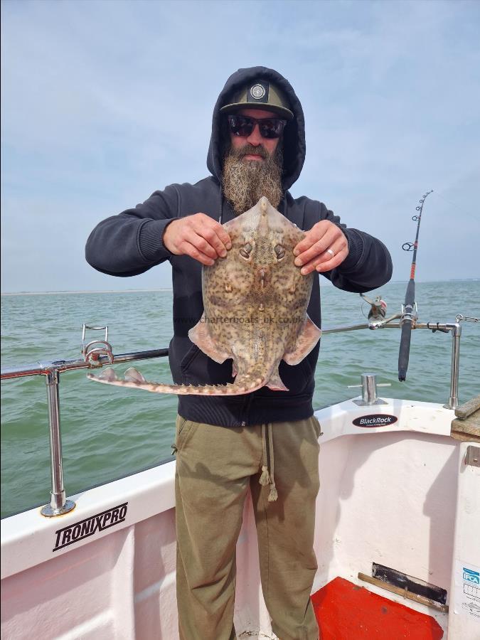 8 lb Thornback Ray by Shaun from Sheppy