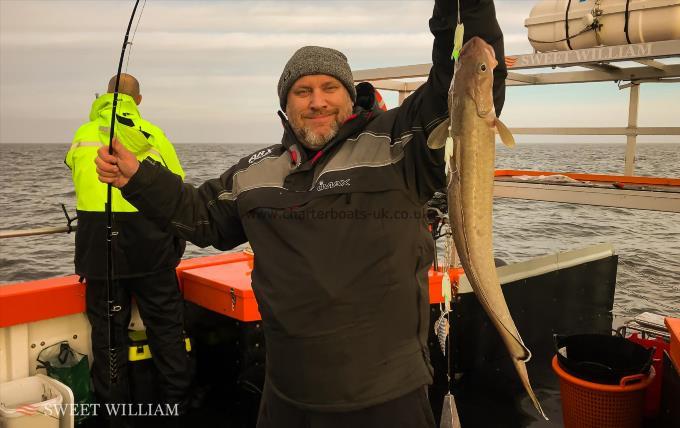 4 lb 9 oz Ling by Mike Flamson