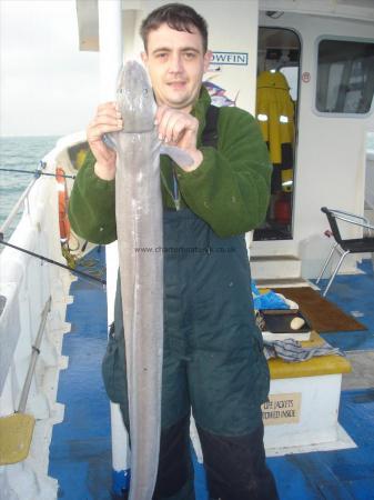 14 lb Conger Eel by Billy