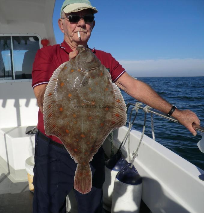 3 lb 12 oz Plaice by John Martin