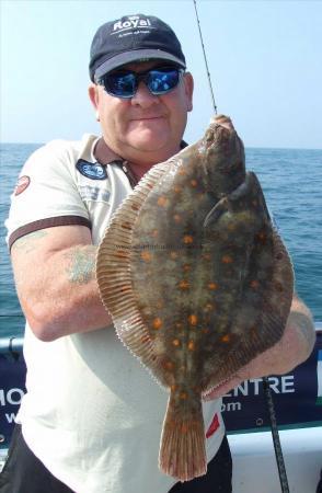 3 lb Plaice by Gary Bowdenham