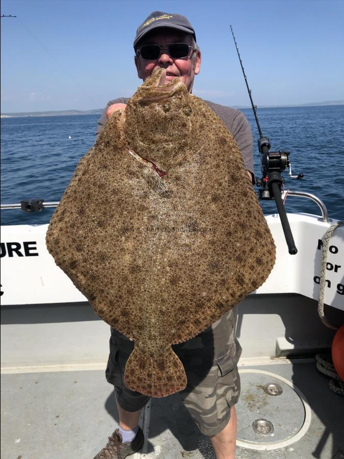 16 lb 3 oz Turbot by Mel Thatcher