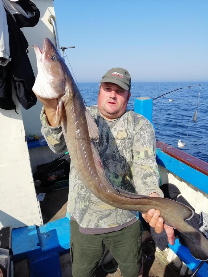 13 lb 13 oz Ling by Dave lakin