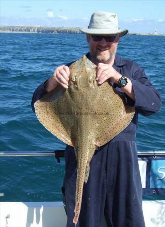 12 lb 8 oz Blonde Ray by Colin Johnson