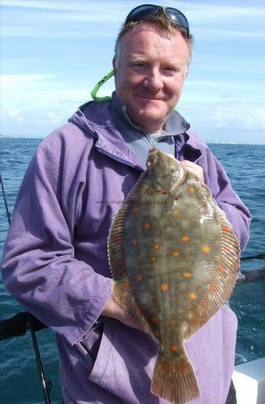 4 lb 2 oz Plaice by Ian Napier