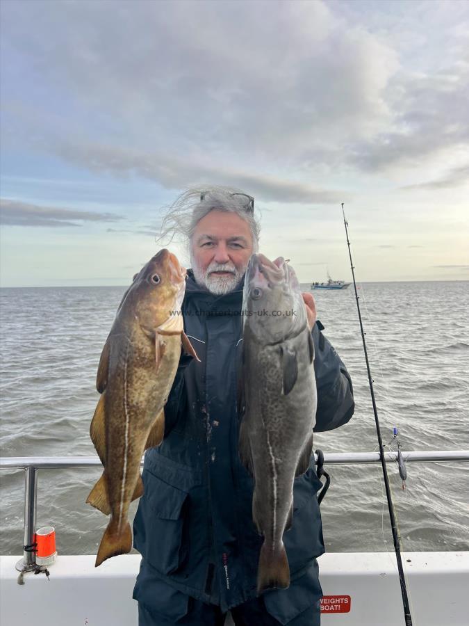 5 lb 4 oz Cod by Nigel Hughes