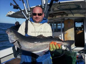 8 lb 9 oz Coalfish (Coley/Saithe) by Steve