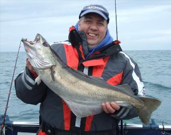 10 lb 8 oz Pollock by Peter Gillett