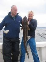 15 lb 8 oz Ling by Anne Tindall from Scarborough.
