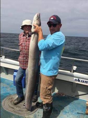 61 lb Conger Eel by Kevin McKie