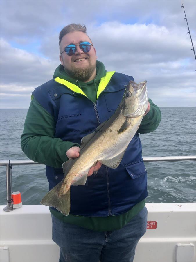 4 lb 4 oz Pollock by Jorden Cunliffe