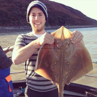 12 lb 8 oz Blonde Ray by Luke Poole