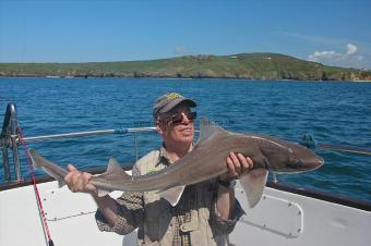 14 lb Starry Smooth-hound by Peter