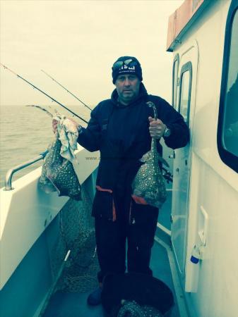 5 lb 4 oz Thornback Ray by Darren