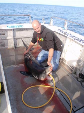 160 lb Porbeagle by Mark Marsden from Leicestershire.