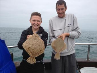 4 lb 4 oz Turbot by Jnr and Rob's bro