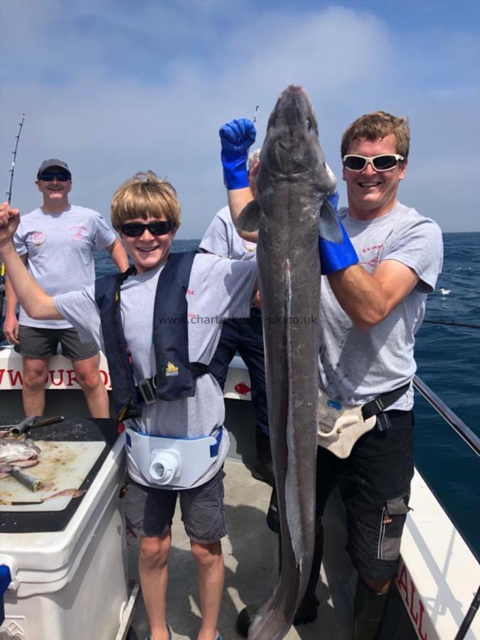 45 lb Conger Eel by Alex (12Years old)