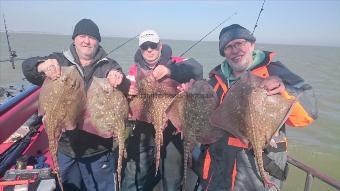 8 lb 7 oz Thornback Ray by Brian and ray