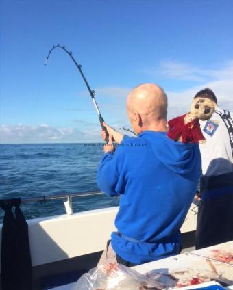 80 lb Conger Eel by Nigel Mcloughin