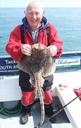 8 lb 8 oz Thornback Ray by Mick Nunn