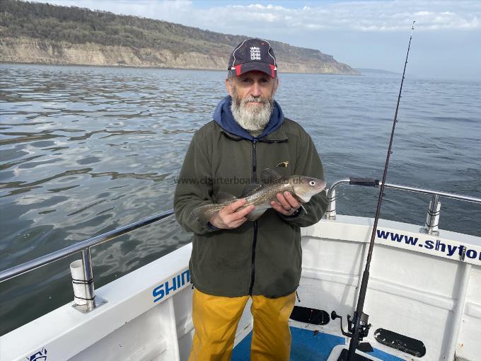 2 lb 2 oz Cod by Ian.