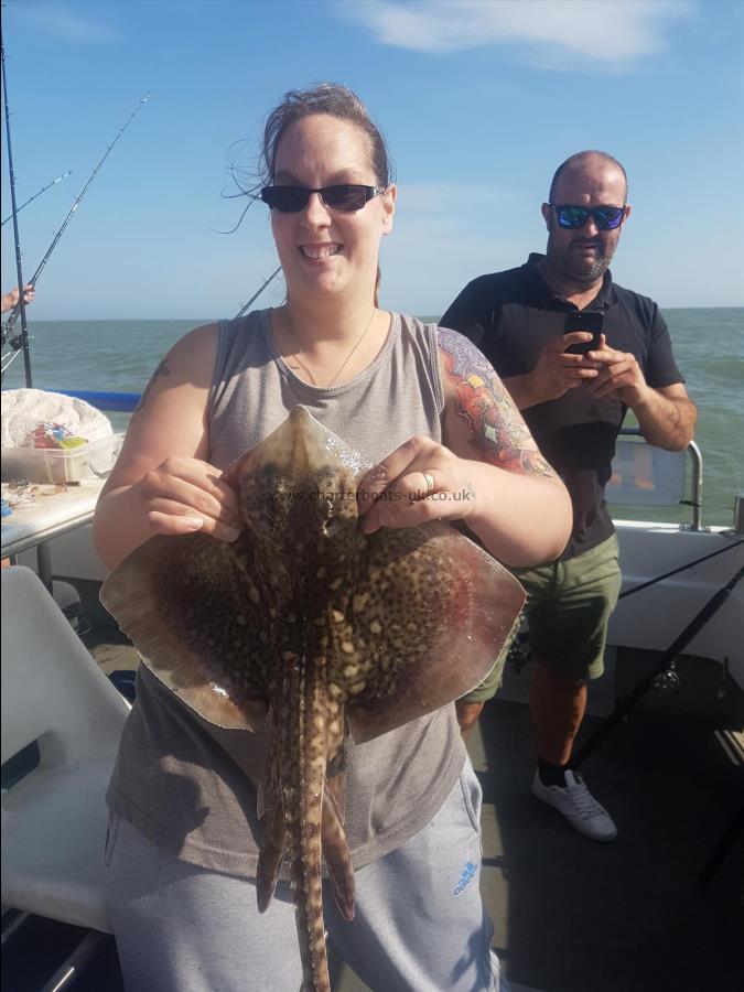 4 lb Thornback Ray by Mel