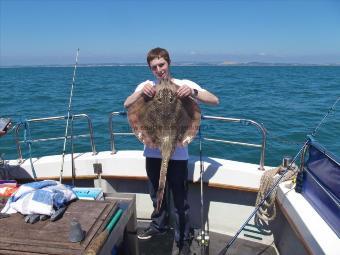 14 lb 4 oz Undulate Ray by Mark