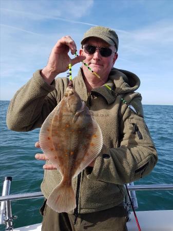 2 lb 3 oz Plaice by colins crew