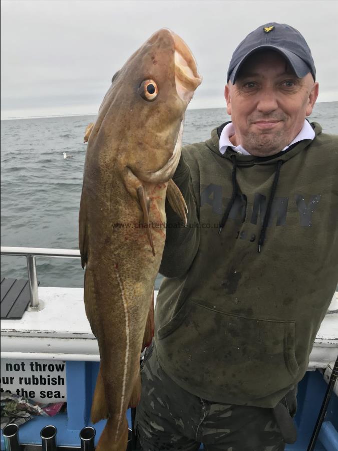 8 lb Cod by 15 th August wreck fishing