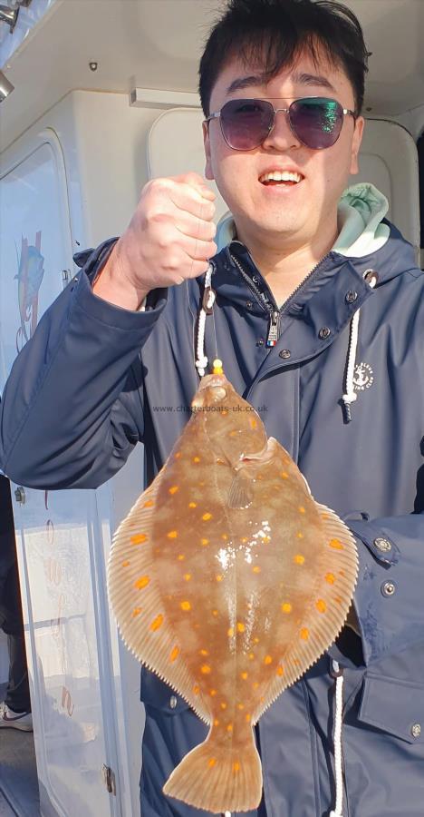 1 lb 12 oz Plaice by Unknown