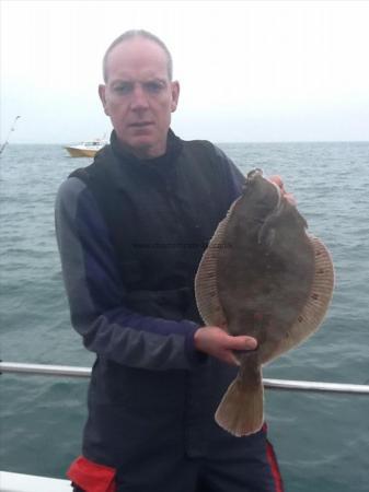 4 lb 6 oz Plaice by Russ Chapman