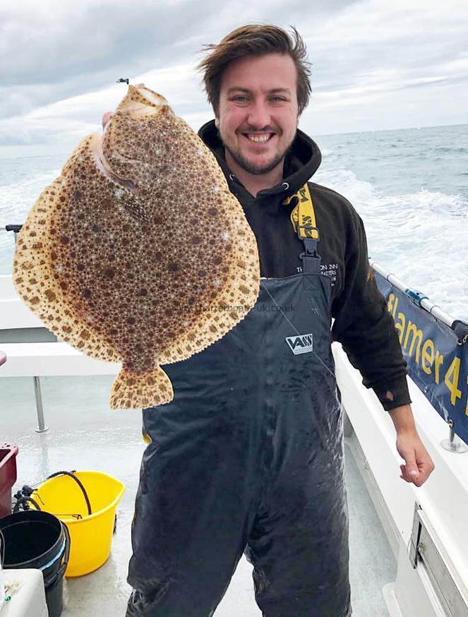 4 lb 8 oz Turbot by Zac