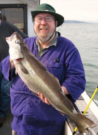 11 lb 8 oz Pollock by Dennis Allsopp