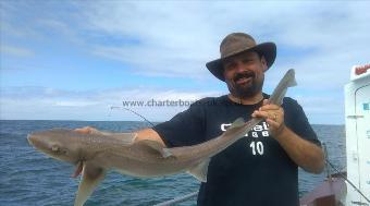 9 lb 2 oz Starry Smooth-hound by Dave