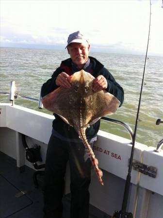 10 lb 2 oz Thornback Ray by Keith